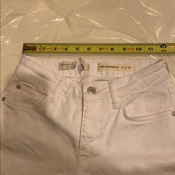 NWT Anthropologie pilcro high rise boot cut crop - Picture 6 of 8